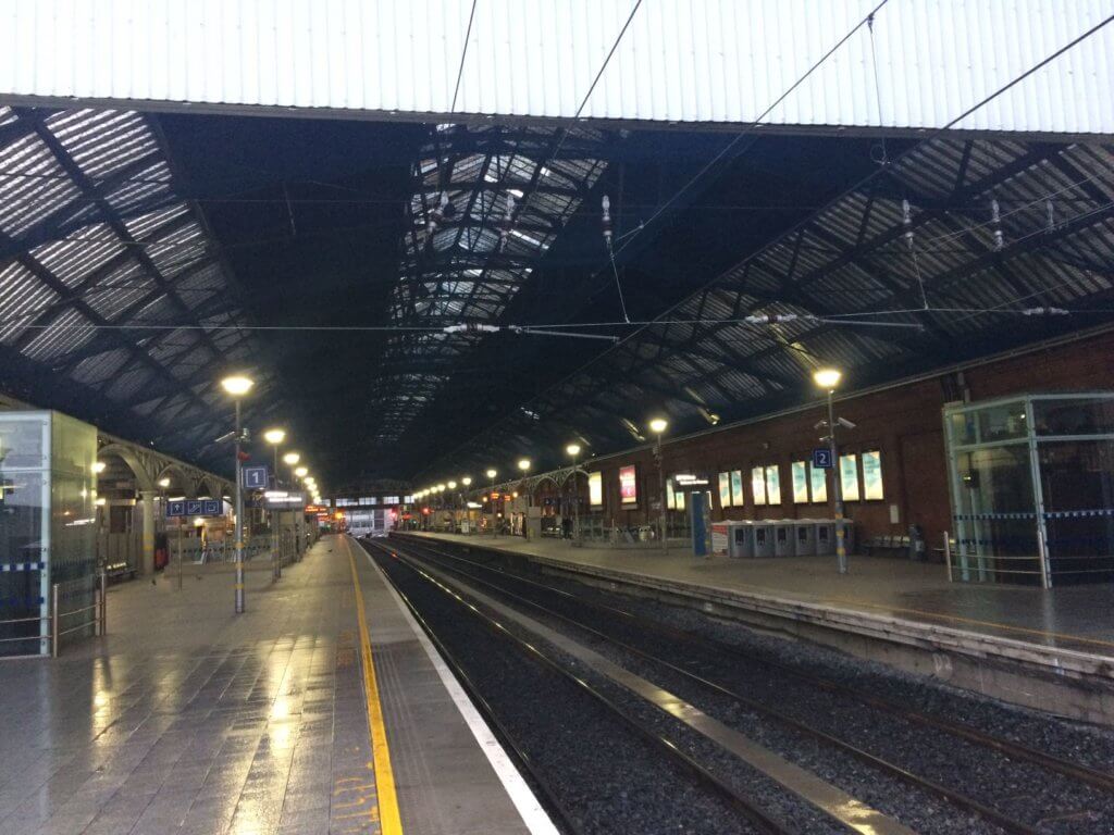 Pearse Station Existing High Roof